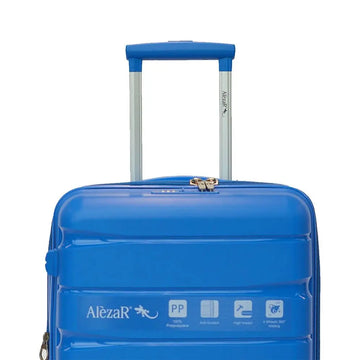 AlèzaR Lux Travel Bag Blue 20" - FinnMarket